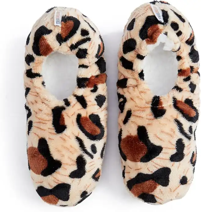 Velvet Plush Memory Foam Warm Slipper Socks