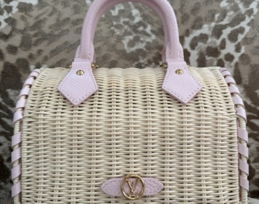 louis-vuitton-pink-wicker-top-handle-bag