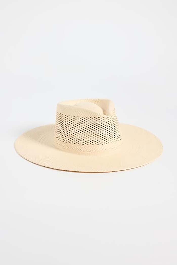 Brixton Womens Jo Panama Straw Rancher Hat