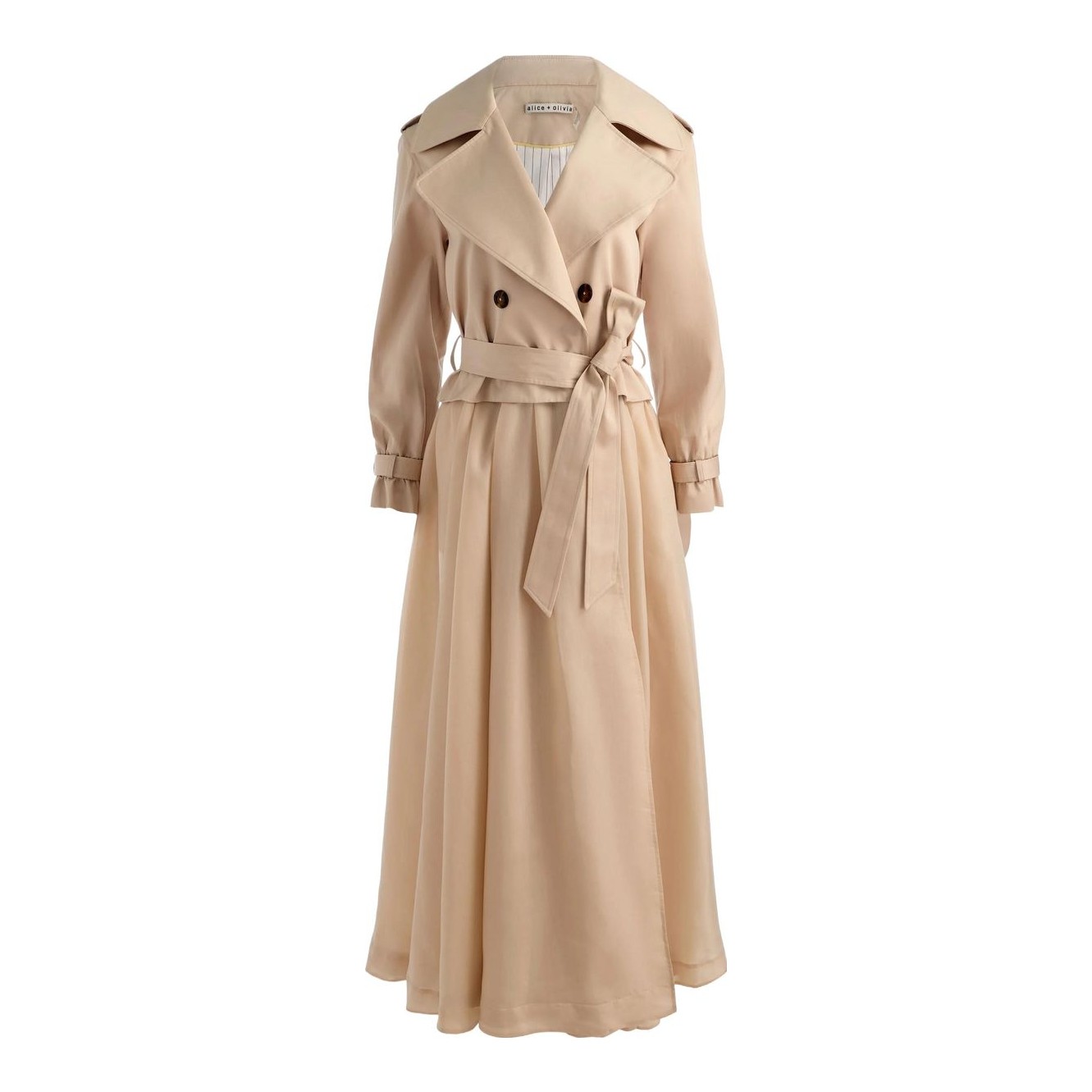 Nevada Sheer Combo Trench Coat Nevada Sheer Combo Trench Coat