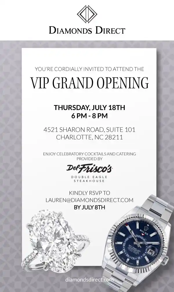 VIP Grand Opening Diamonds Direct